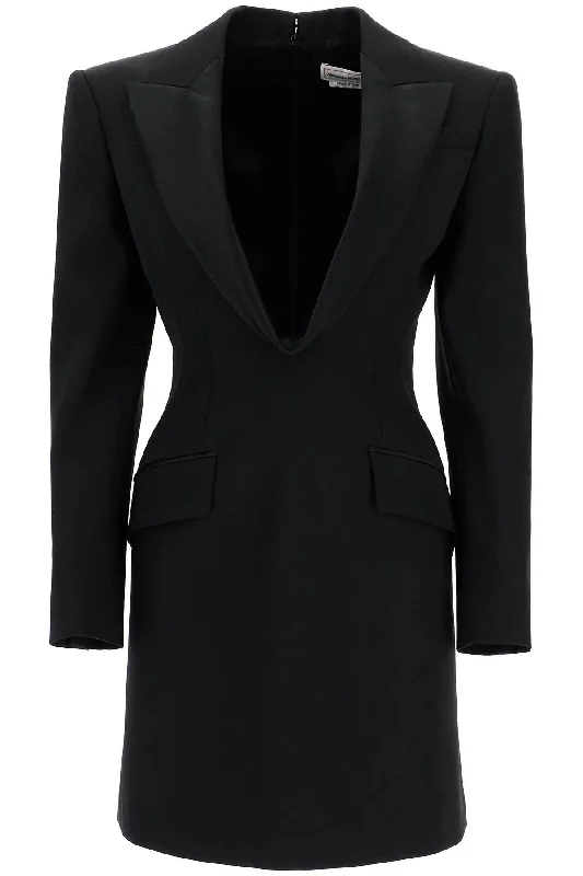 Alexander Mcqueen Women's Jacket-Style Mini Dress