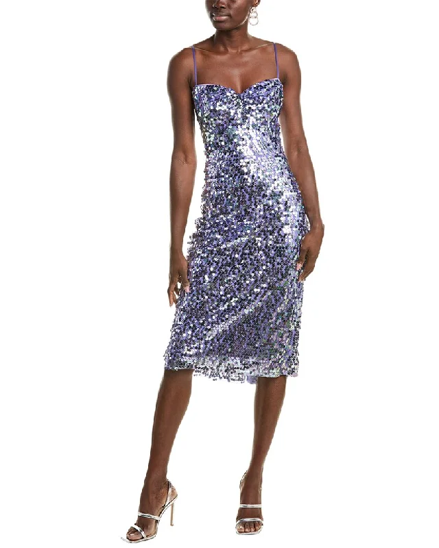 SHO by Tadashi Shoji Embellished Midi Dress